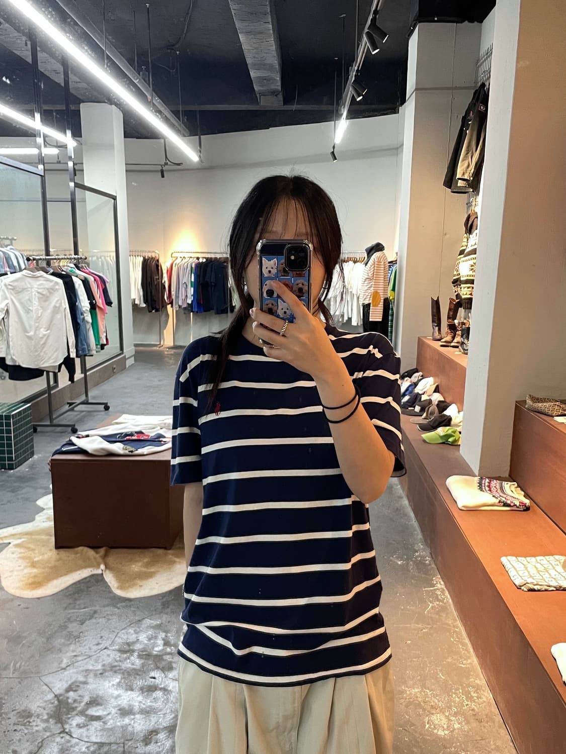 폴로랄프로렌 스트라이프 반팔 H16 상품이미지1
