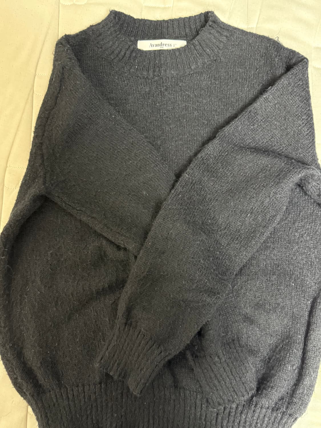 어반드레스 라운드 앙고라 니트 상품이미지1