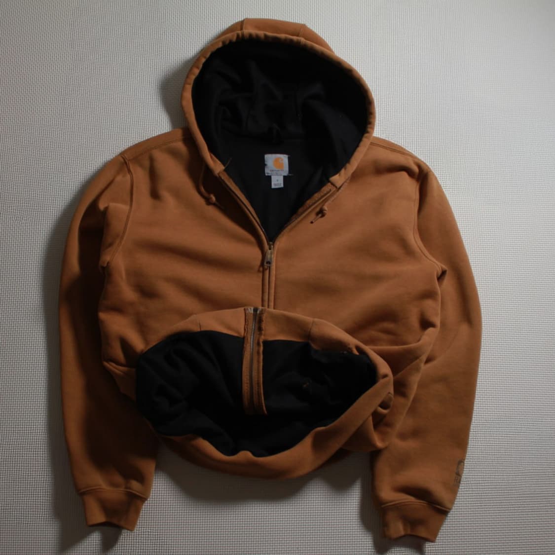 Carhartt 칼하트 베이지 후드집업  상품이미지2
