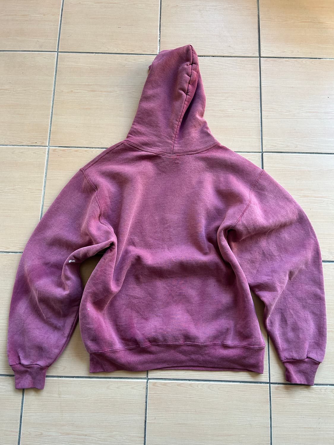 90‘s USA 러셀 크레이지 페이드 후디 상품이미지8