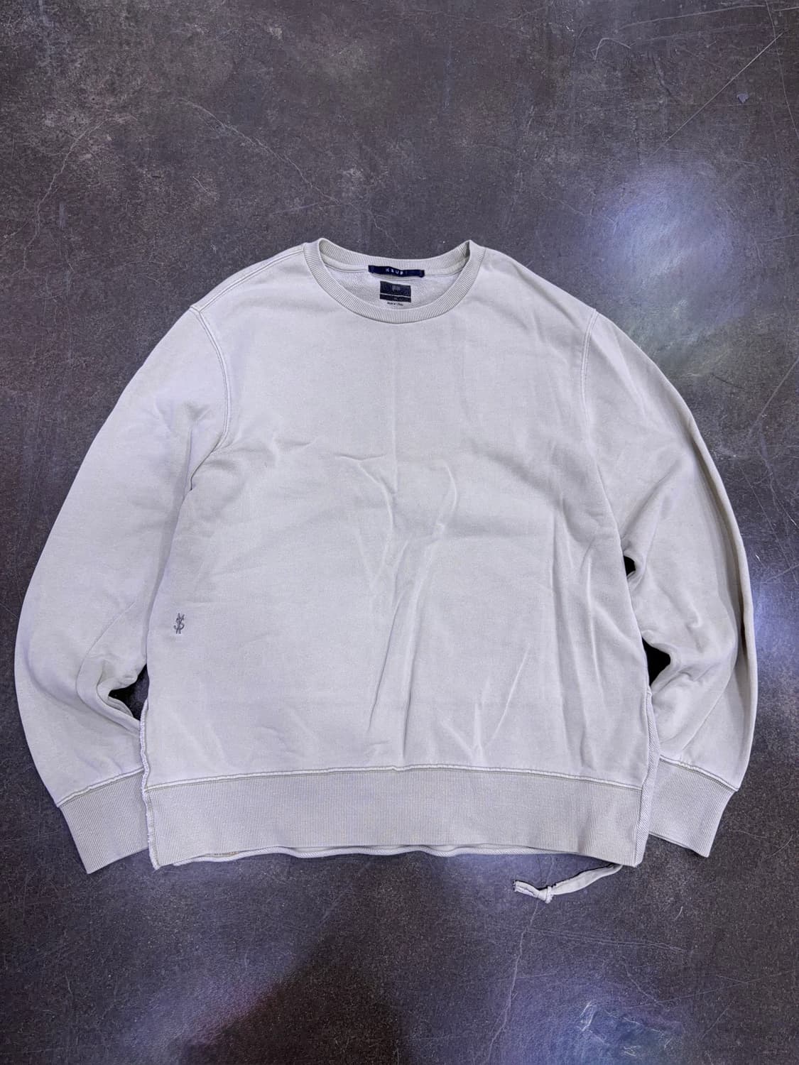 ksubi 4x4 비기 크루 스웻셔츠 맨투맨 데저트 XL 상품이미지1