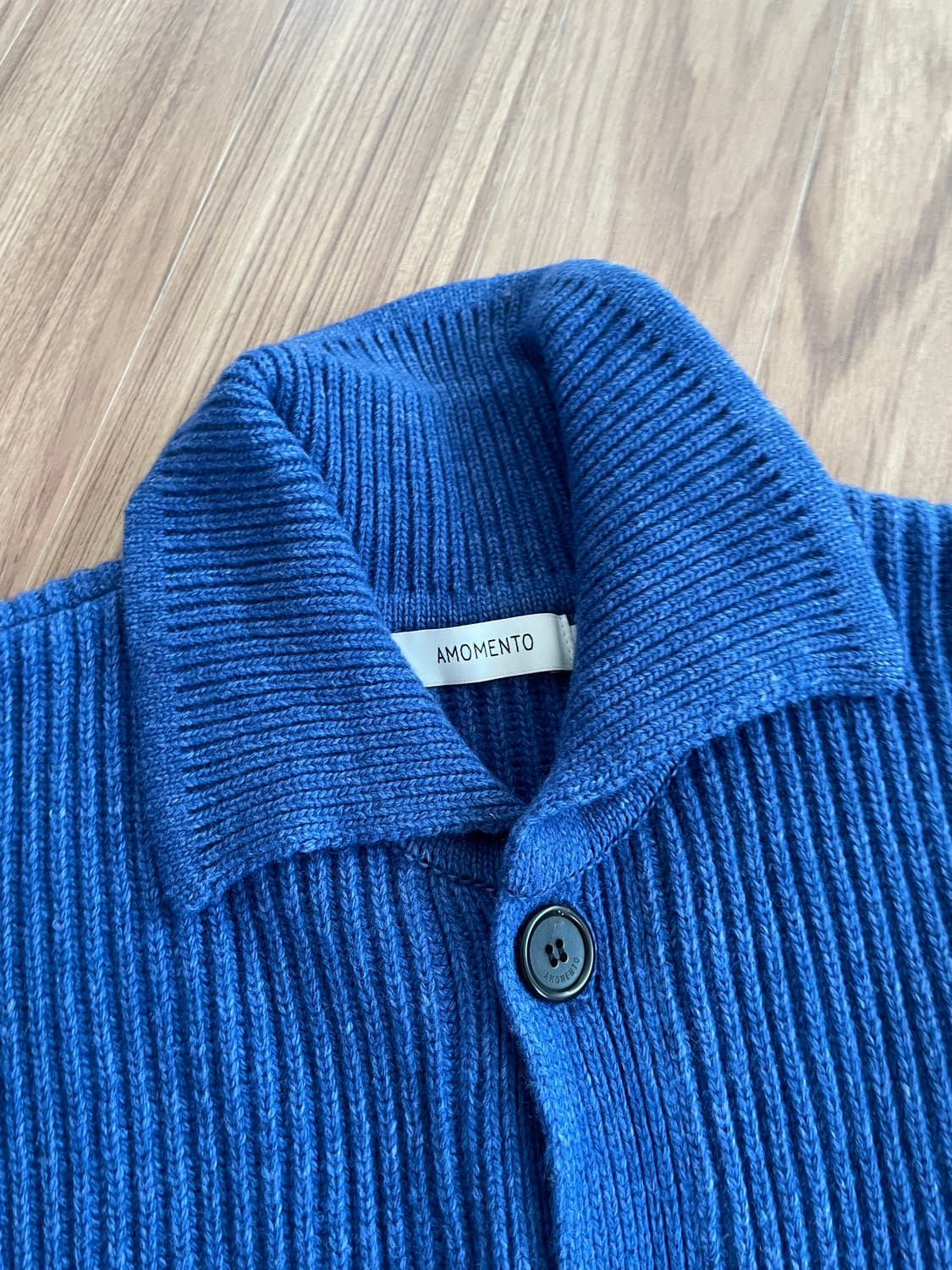 아모멘토 블루 가디건 상품이미지2
