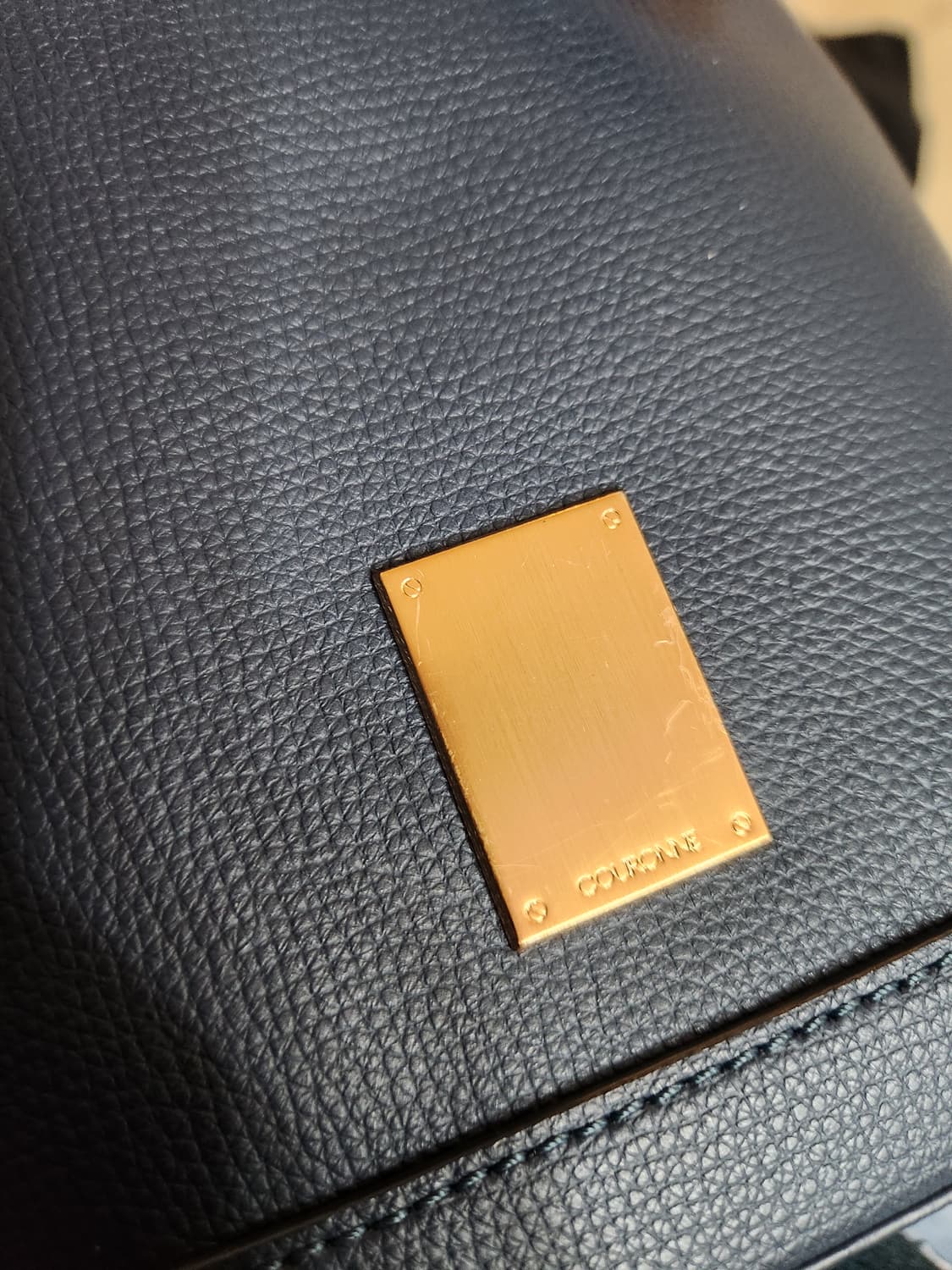 쿠론 멜리아 버킷백 네이비 상품이미지3