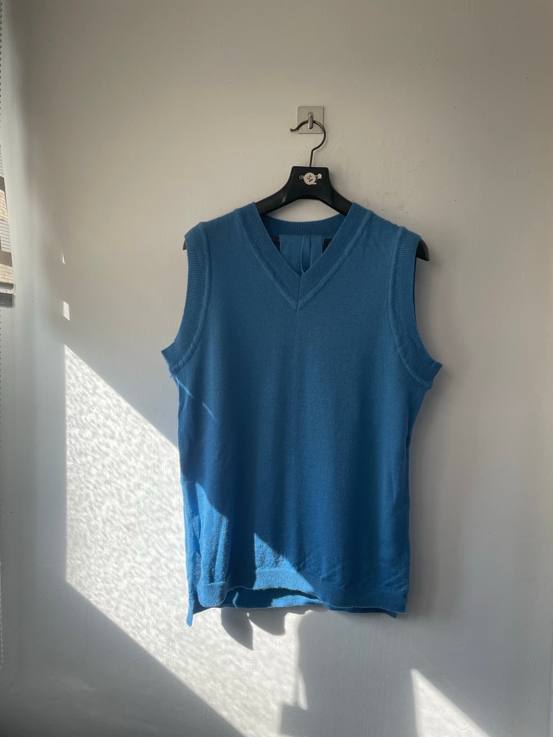 카티아조 블랙레이블 럭셔리 울 베스트 리치블루(38) 새상품 상품이미지8