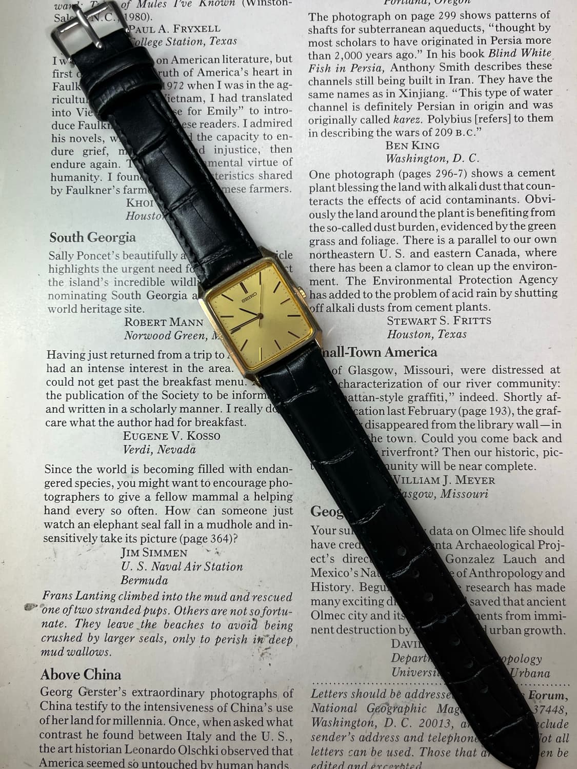 Vintage 1989 SEIKO Tank Quartz 상품이미지3