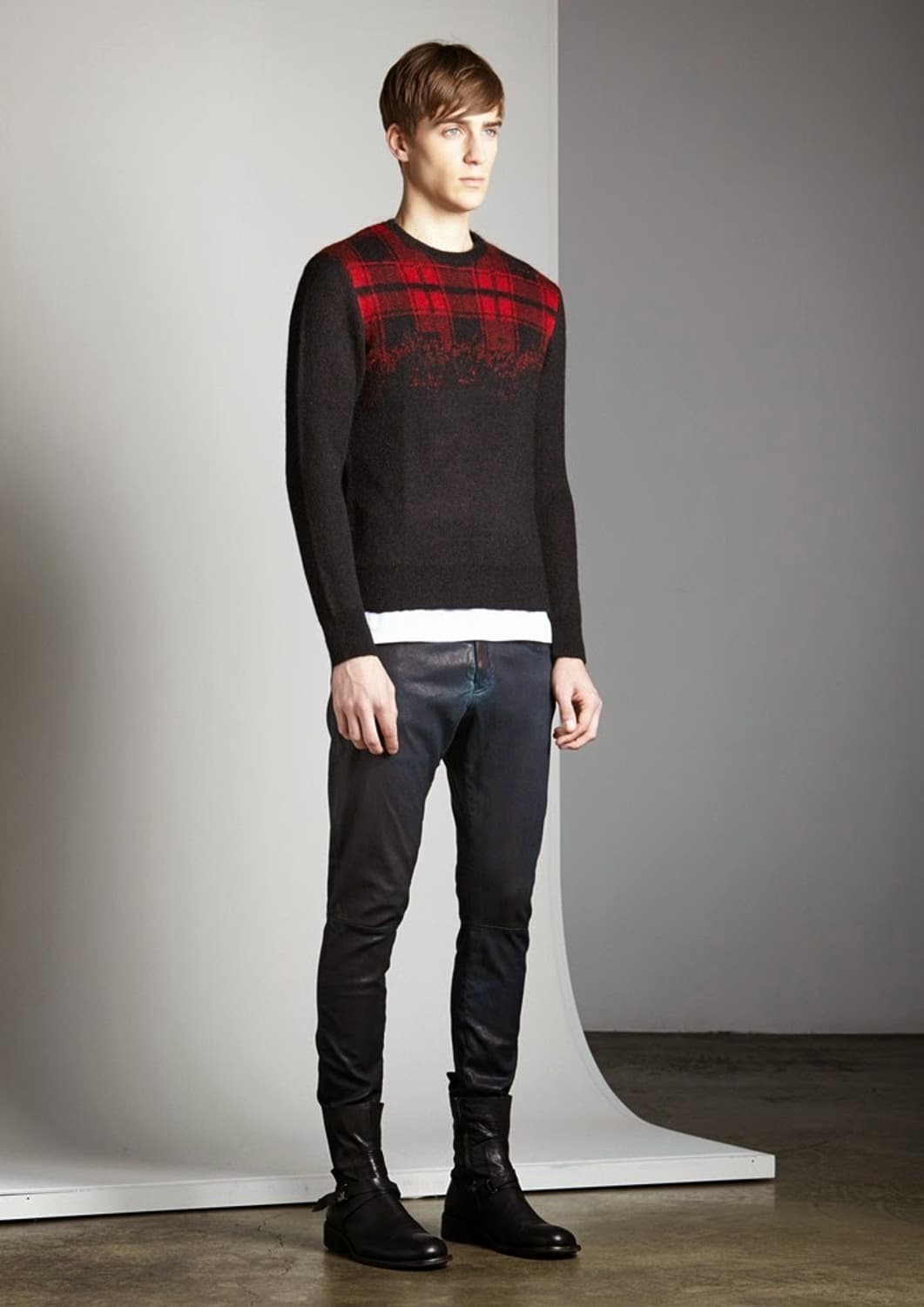 닐바렛 14FW 그라데이션 모헤어 니트 상품이미지5