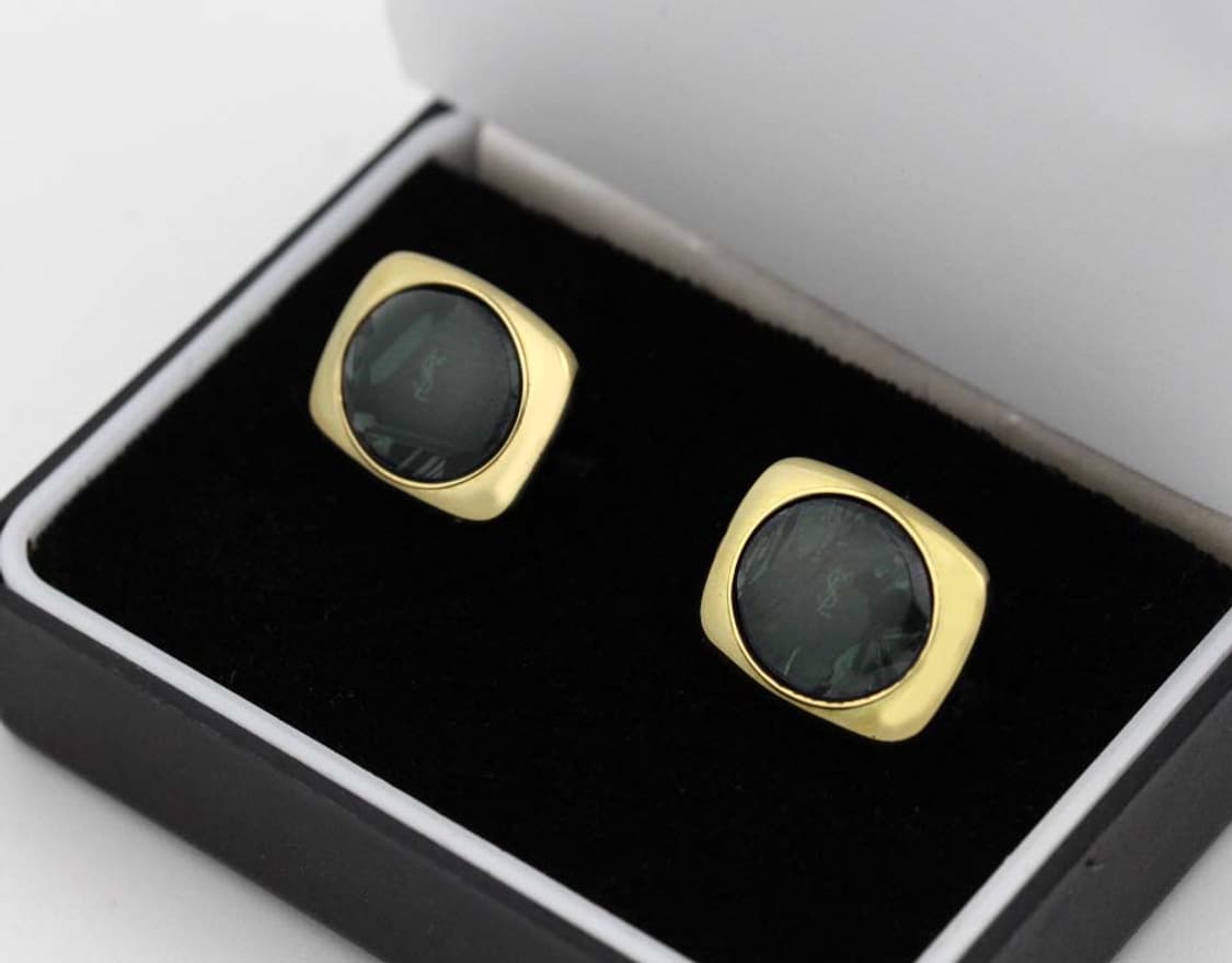 입생로랑 A등급 남자 명품 커프스 빈티지 상품이미지1