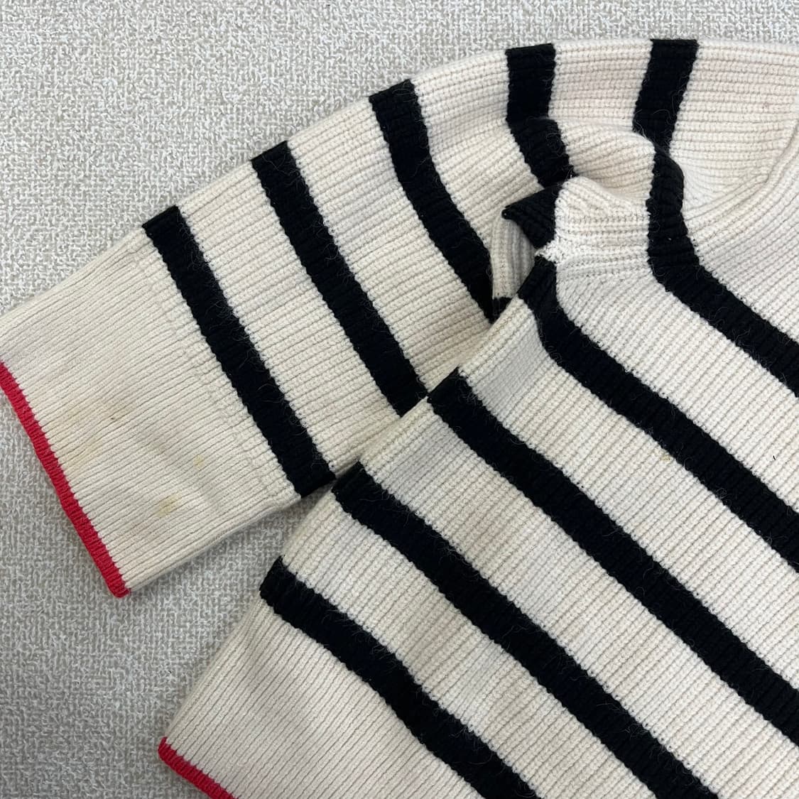 [S] 자라 여성 스트라이프 니트 스웨터 1219M2 상품이미지4