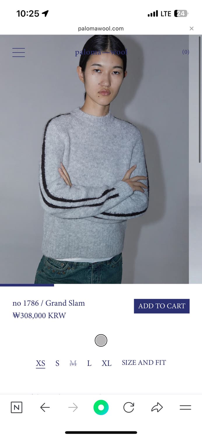 팔로마울 그랜드슬램니트  상품이미지1