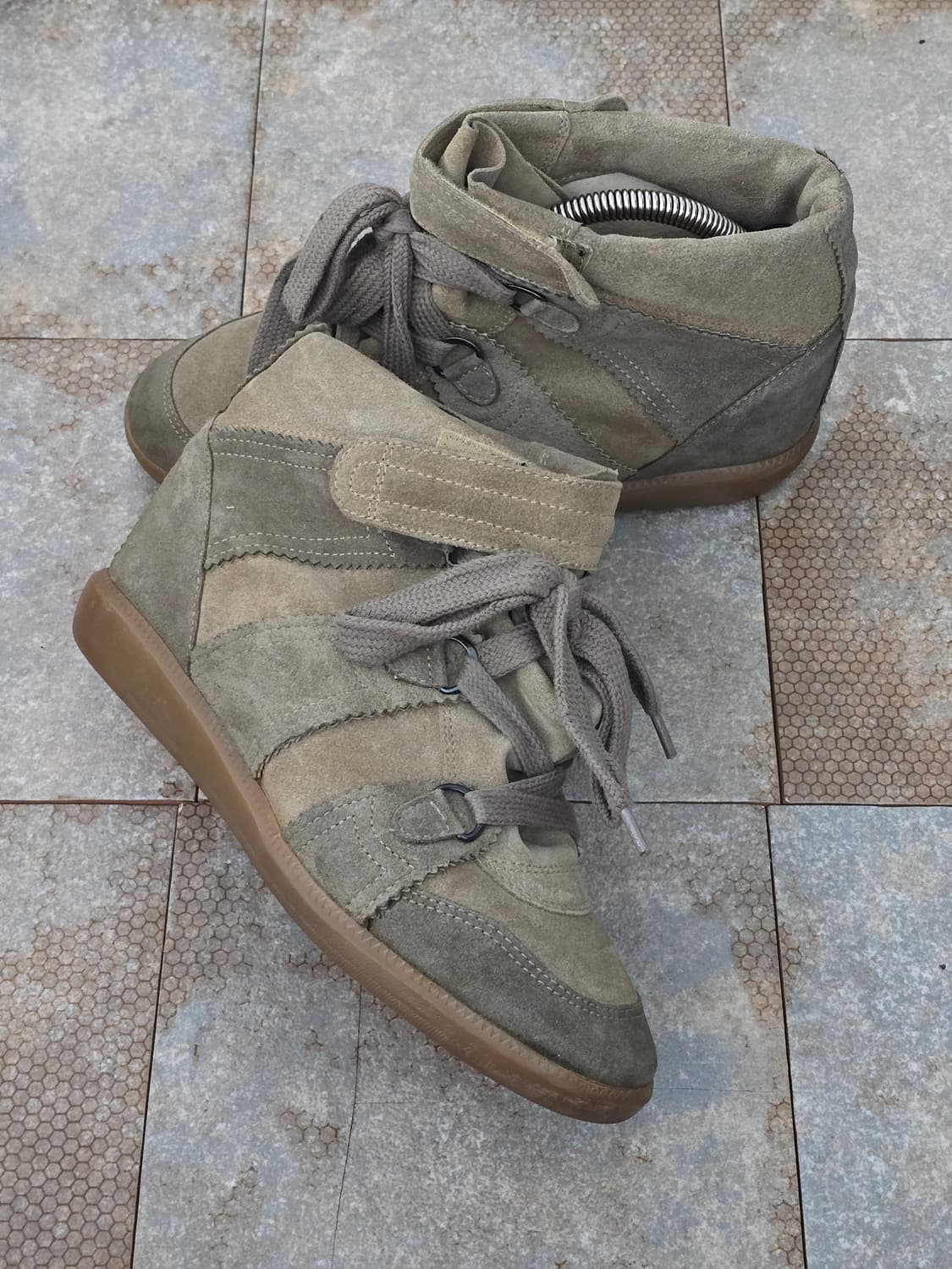 (250)이자벨마랑 바비 카키 스니커즈  상품이미지6