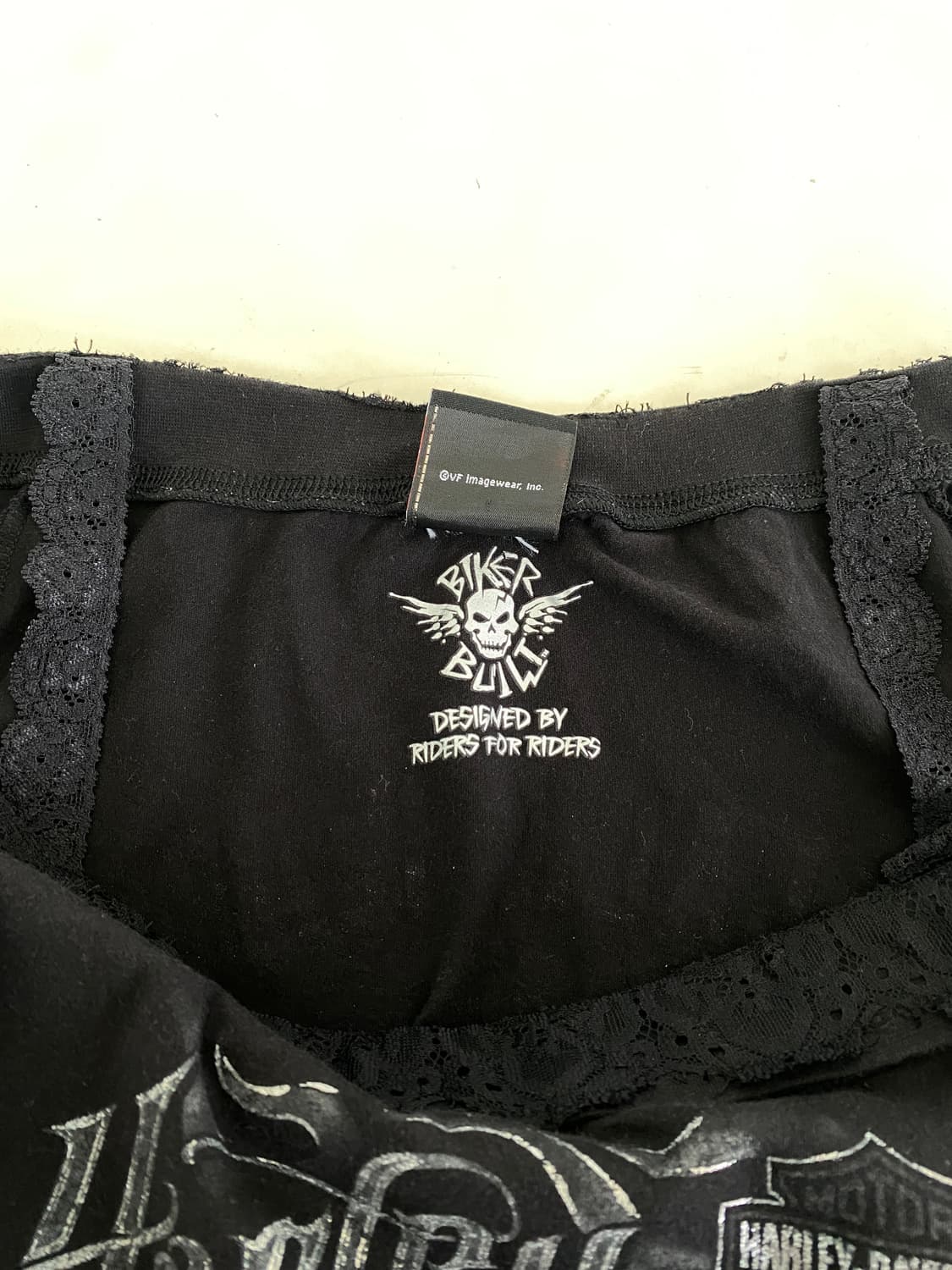 할리데이비슨 커스텀 오프숄더 탑 상품이미지4