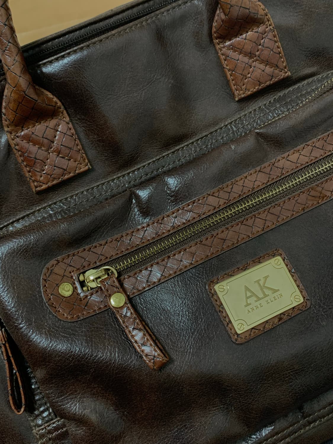 Anne Klein brown tote bag 상품이미지4