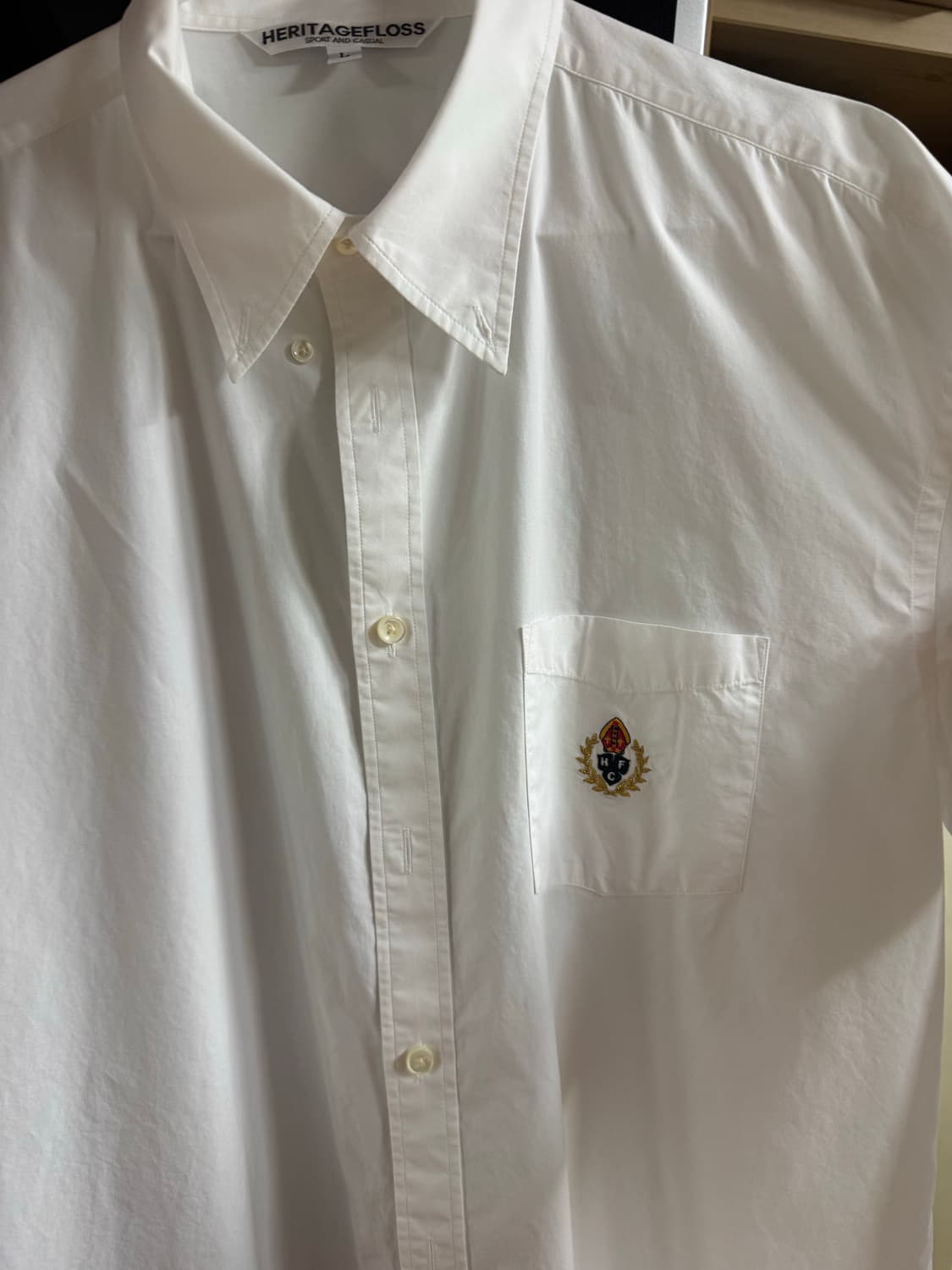 헤리티지플로스 타입라이터 셔츠 L 상품이미지1