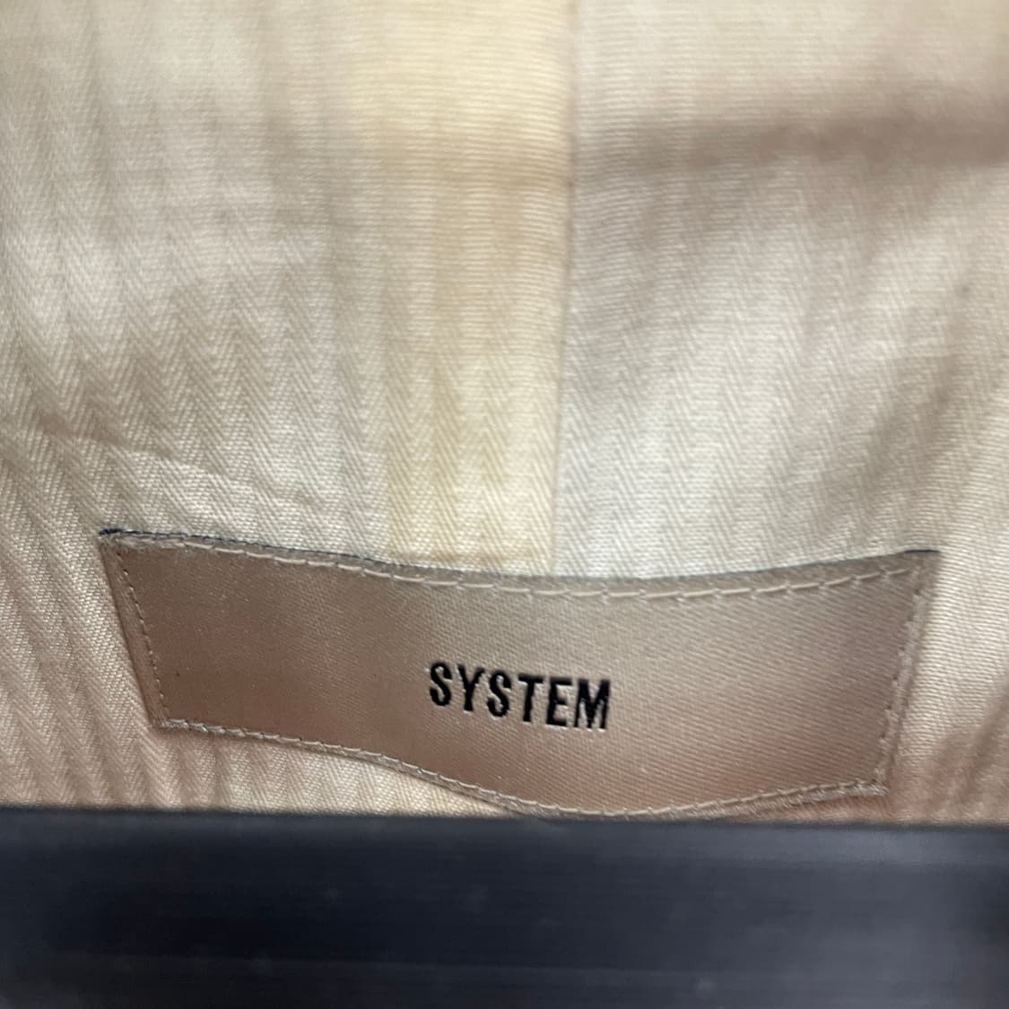 시스템 헤링본 체크 배색 클래식 자켓 상품이미지7