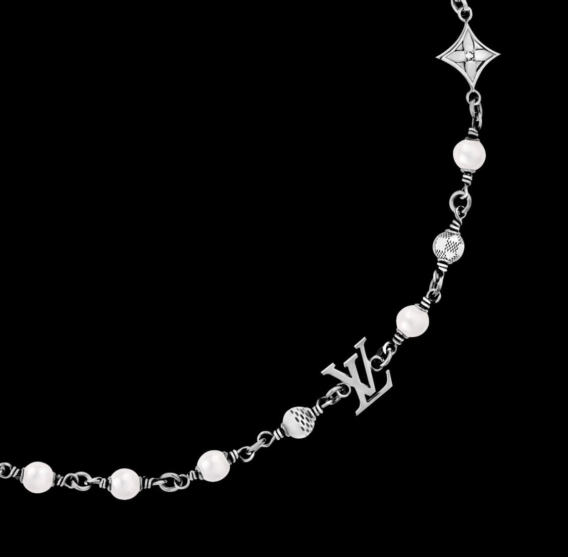 루이비통 목걸이 쿄카목걸이 lv이니셜 진주목걸이 상품이미지2