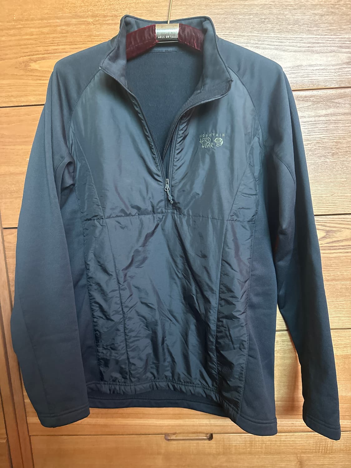 마운틴하드웨어 남성 방풍 기모 하프집업 100 상품이미지8