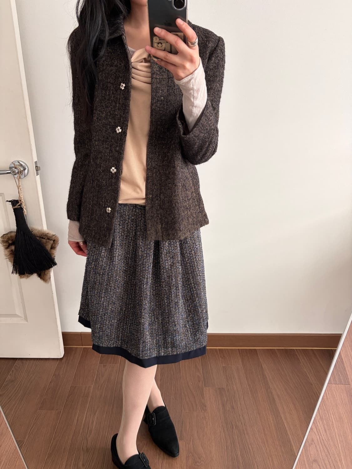 layered midi skirt 상품이미지2