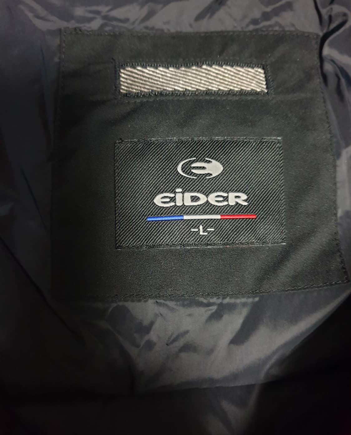 아이더 우먼 구스다운 라쿤퍼 경량 롱패딩 블랙 (L) 상품이미지4