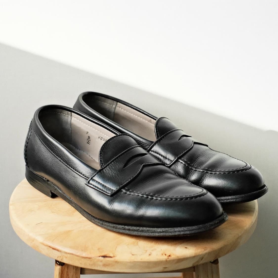 알든 9695 9D사이즈 페니로퍼 카프 블랙 상품이미지2