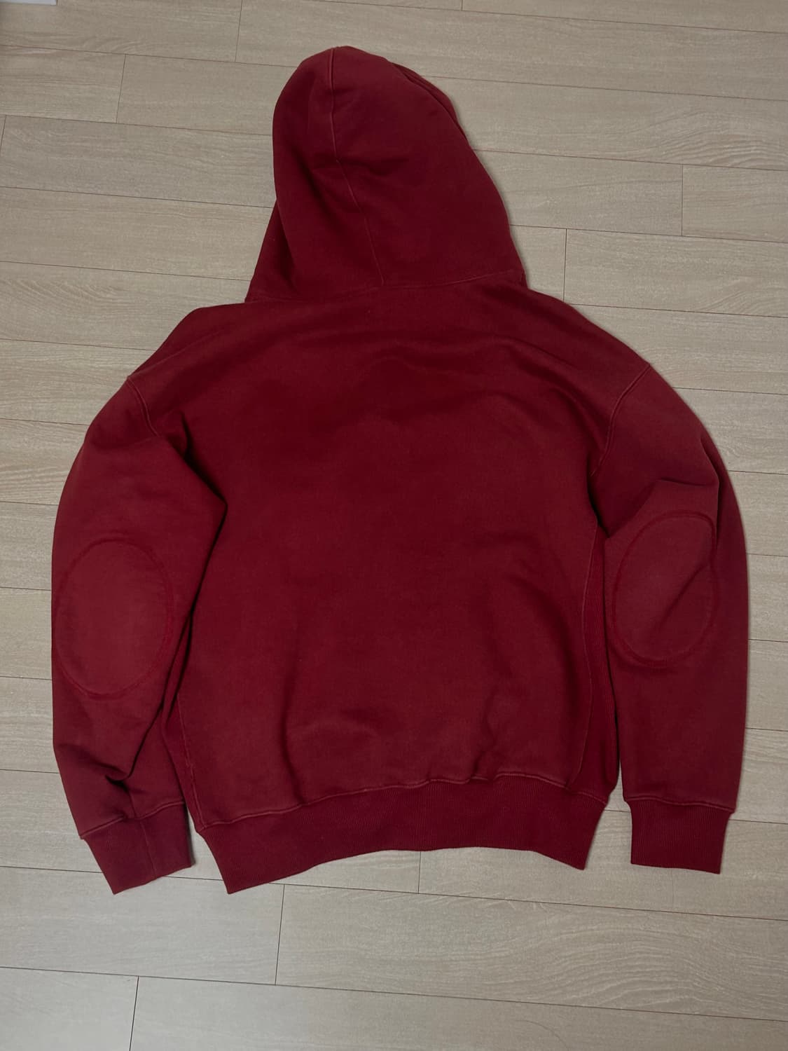 버건디 evd 후드티 상품이미지2