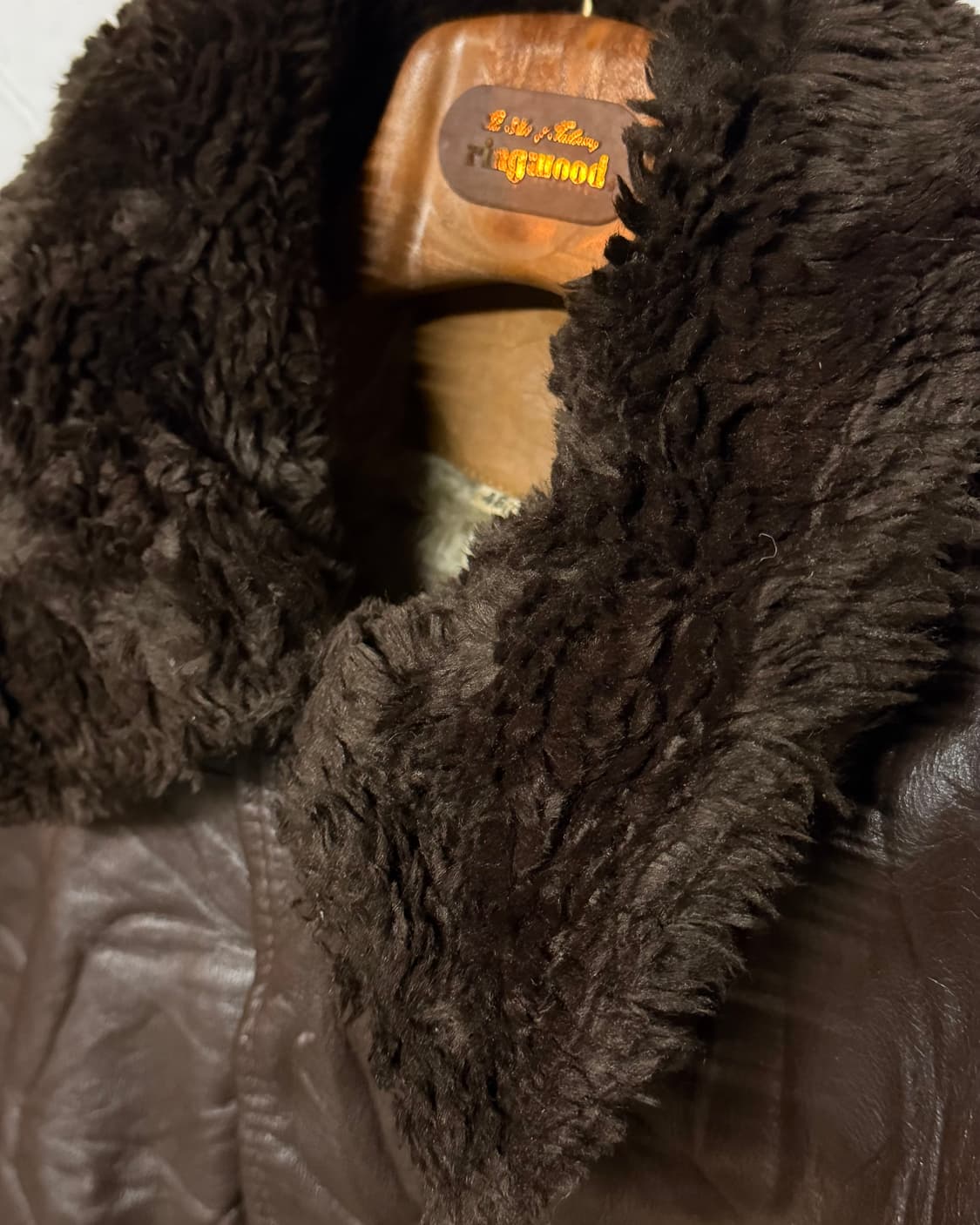 50-70‘s Kirk's Suede G-1 레더 봄버자켓 46 상품이미지2