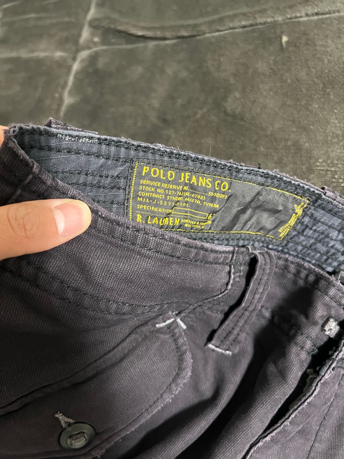 polo jeans 카고 탄창 팬츠 34x32 상품이미지2