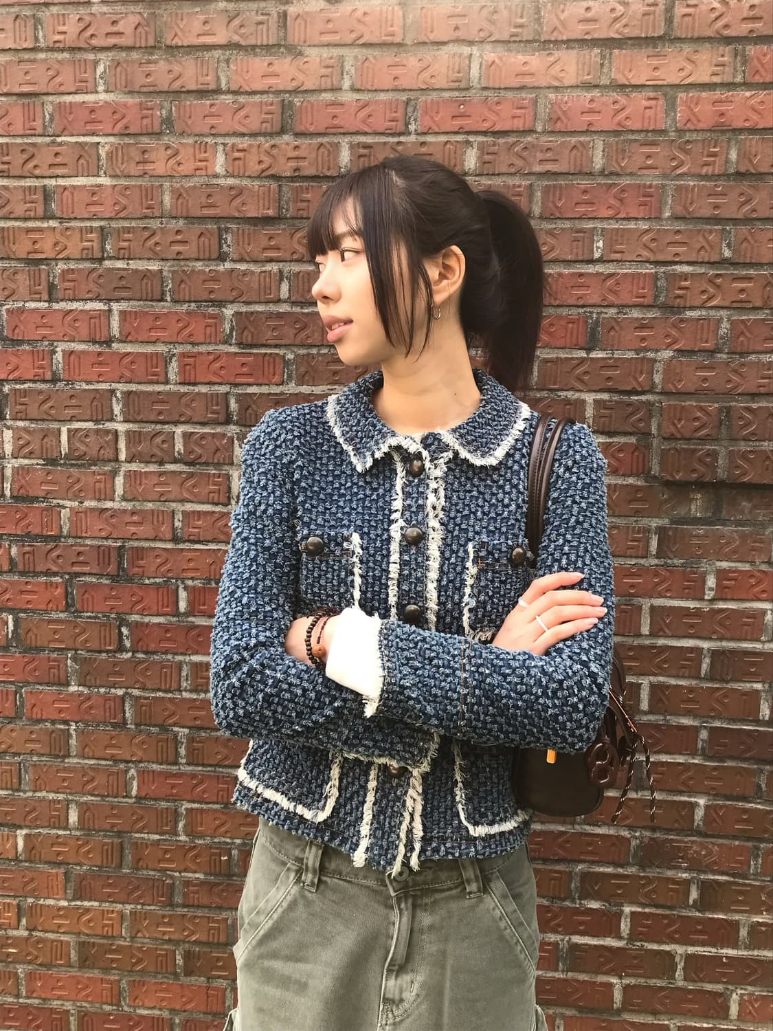 청 트위드 자켓 상품이미지1