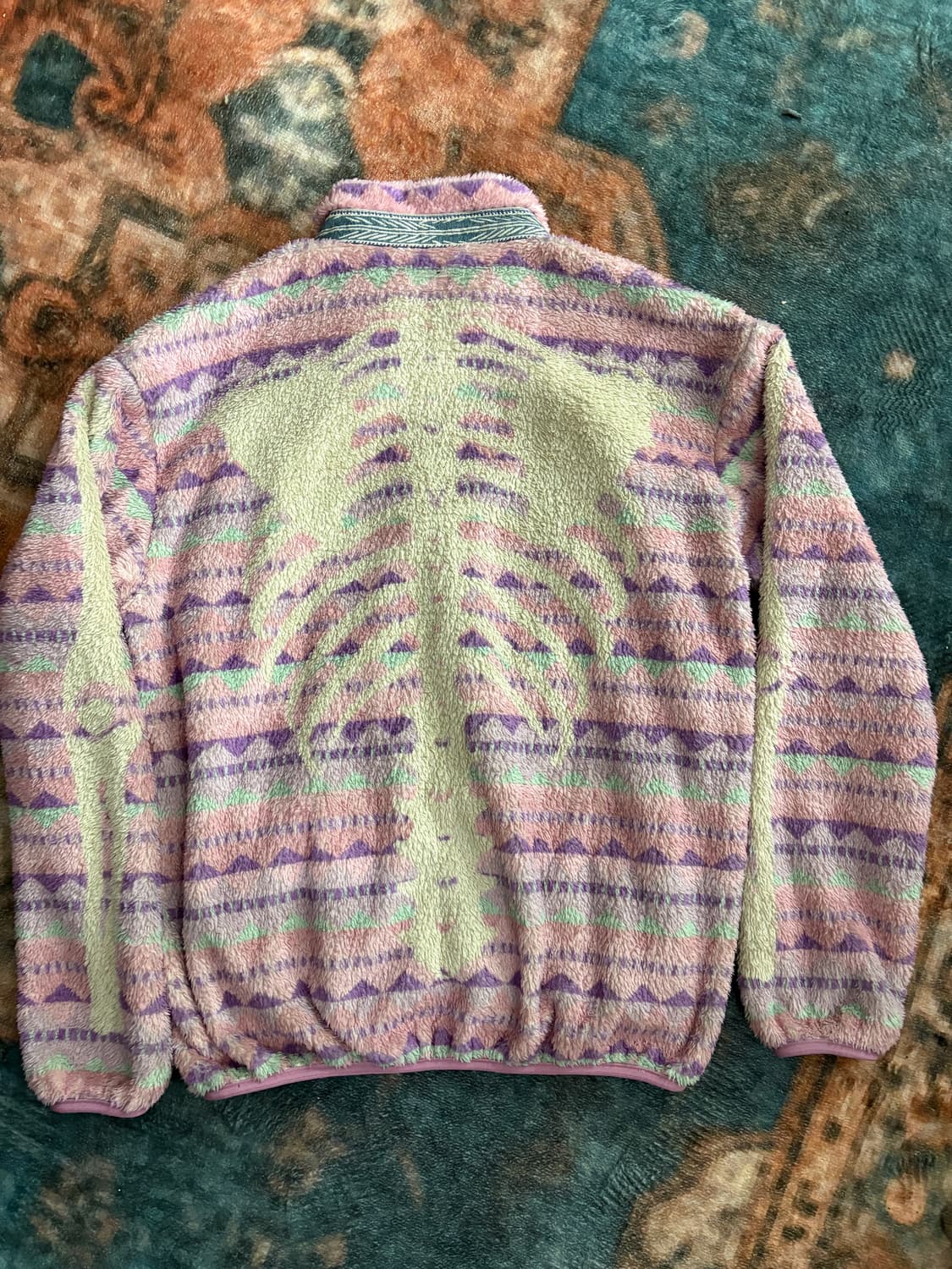 TTF✳️캐피탈 본 핑크 후리스 5사이즈 상품이미지2