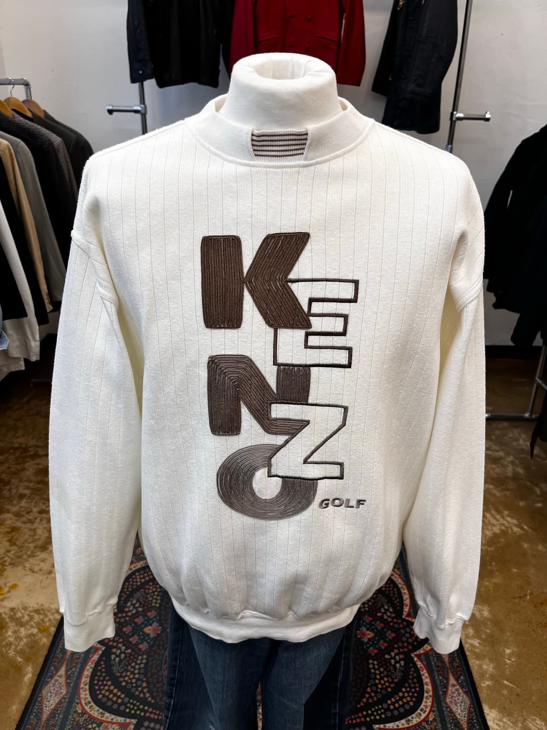 겐조 골프 코튼 로고 스웻 셔츠 상품이미지2