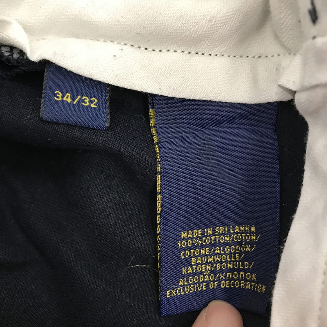 폴로랄프로렌 네이비 치노팬츠 [34인치] 상품이미지6