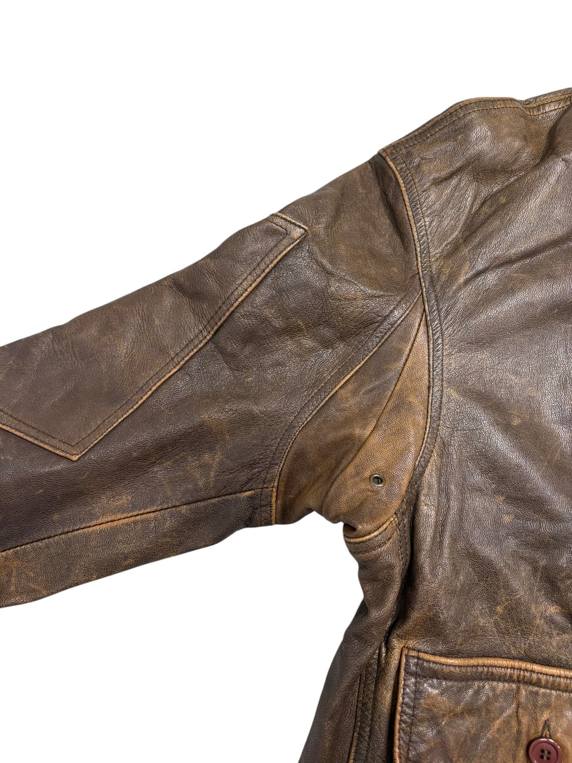 Avirex 아비렉스 빈티지 가죽 자켓 상품이미지6