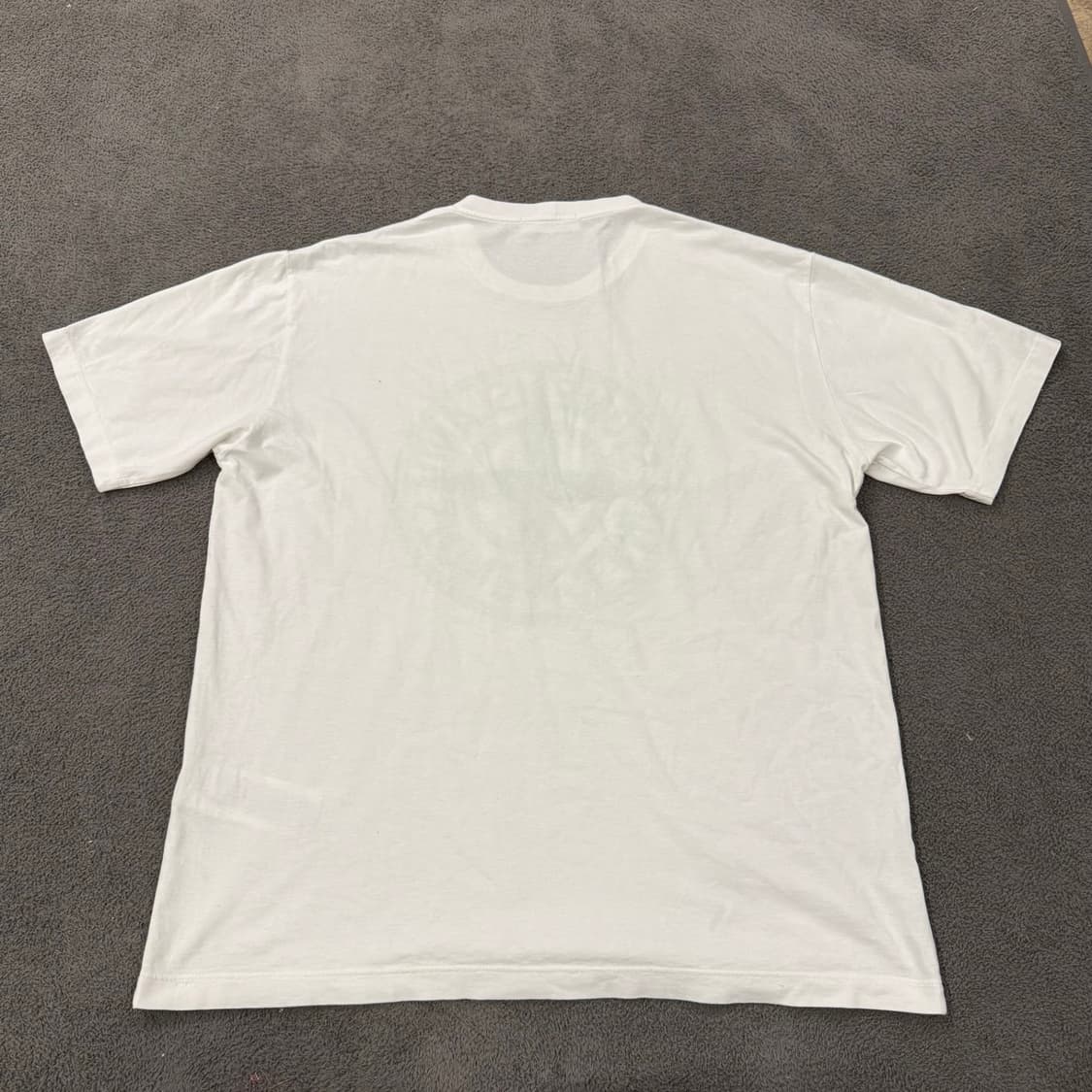 [정품/2XL] 스톤아일랜드 반팔티 화이트 c1 상품이미지3