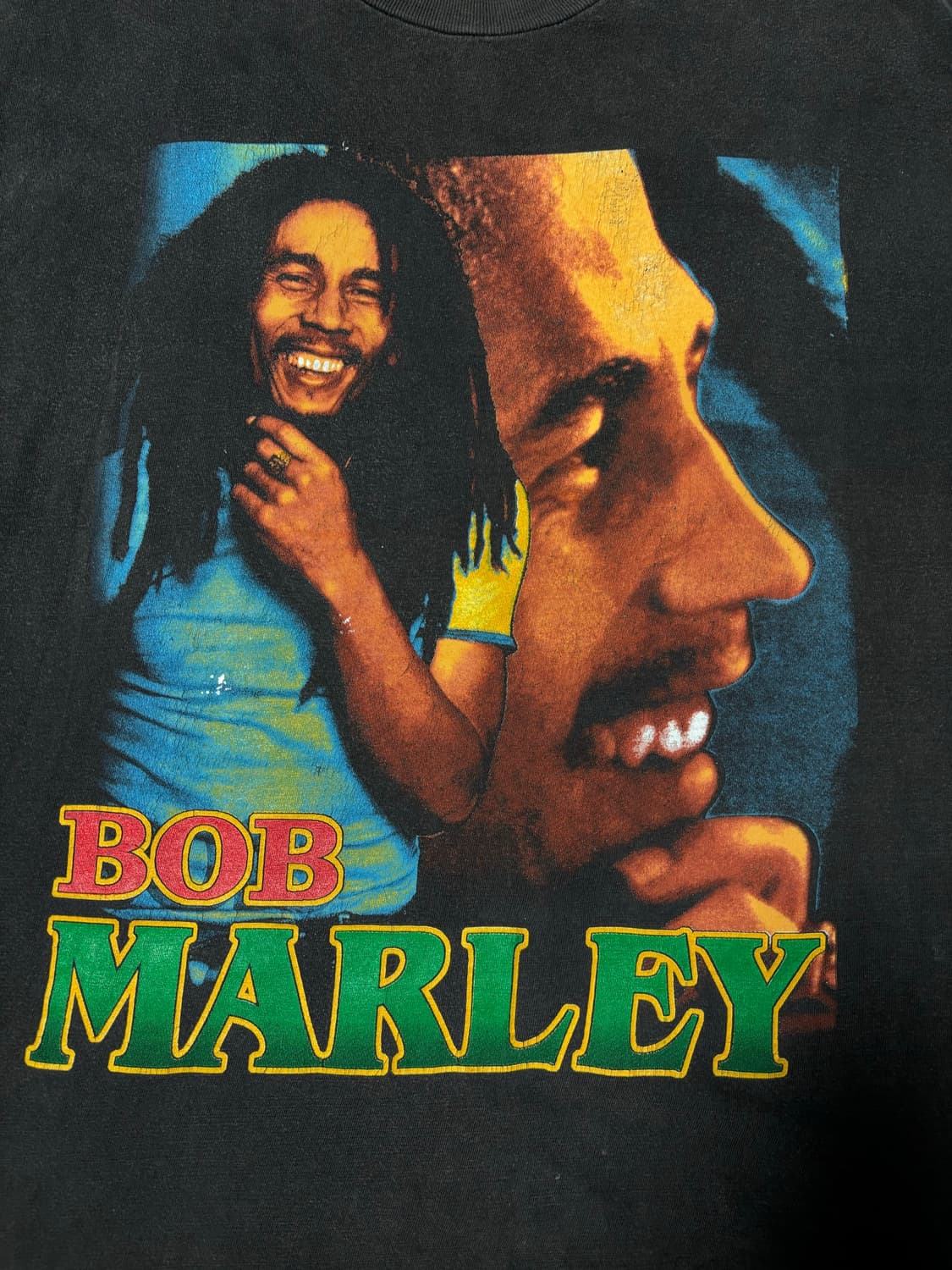 Vintage 90s Bob Marley Bootleg Rap Tee 상품이미지3