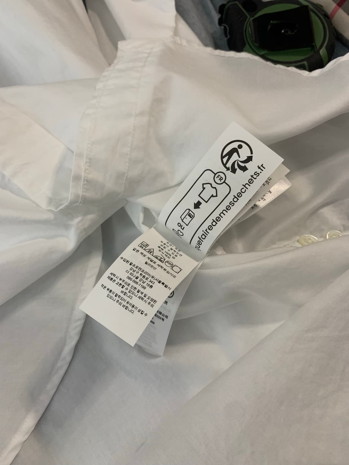 폴로 랄프로렌 릴렉스핏 코튼 셔츠 화이트 상품이미지6