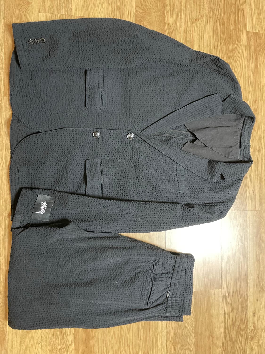 스투시 시어서커 셋업 상품이미지3