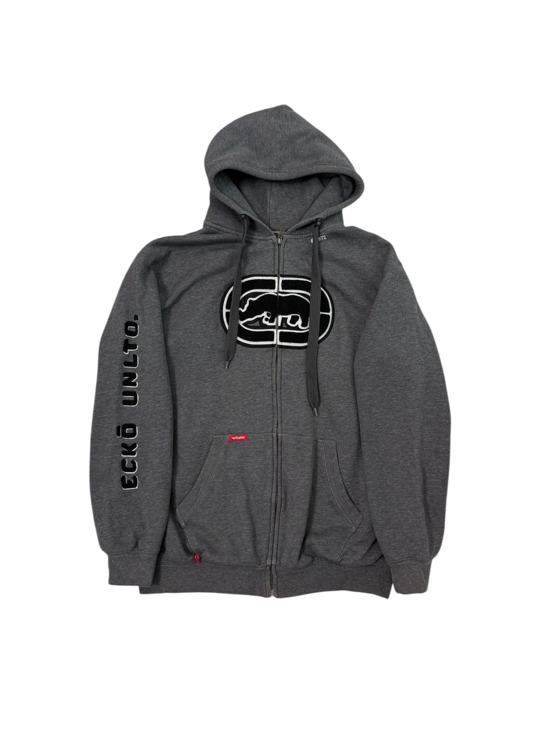 Ecko 차콜 빅로고 후드집업 상품이미지5