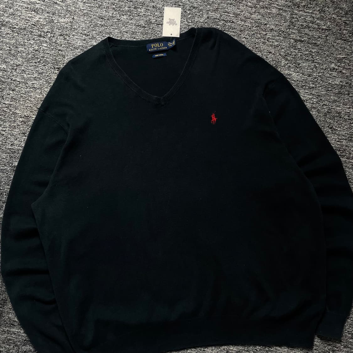 폴로 랄프로렌 포니 블랙 미니멀 니트y 2366 상품이미지1