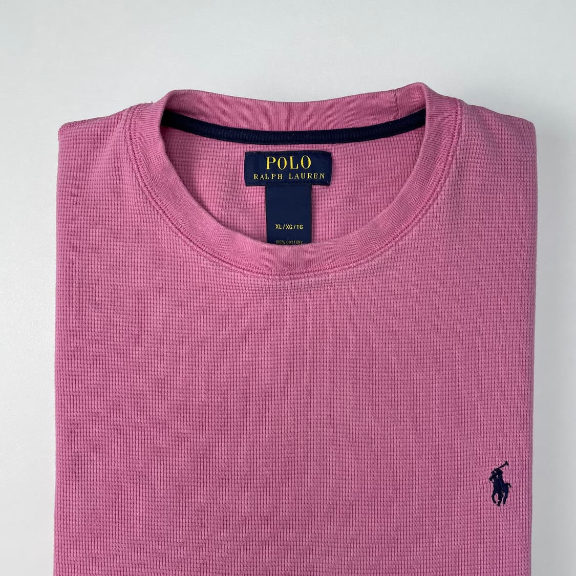 폴로 랄프로렌 와플 긴팔  티셔츠 xl 상품이미지7