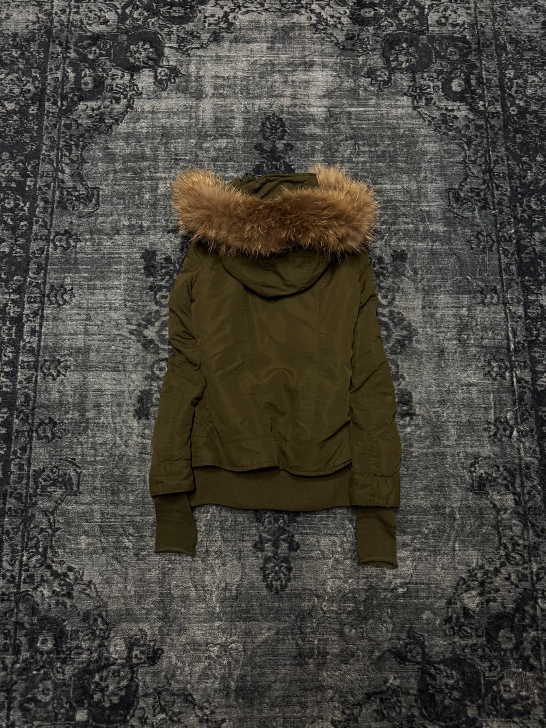 Sly 00s archive trimming fur military ja 상품이미지6