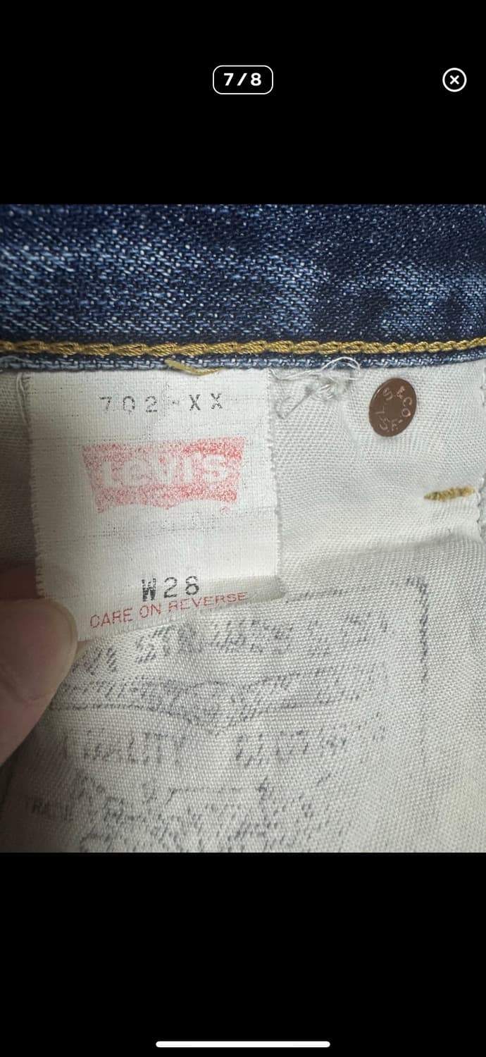 28 levis lvc 702xx 상품이미지3