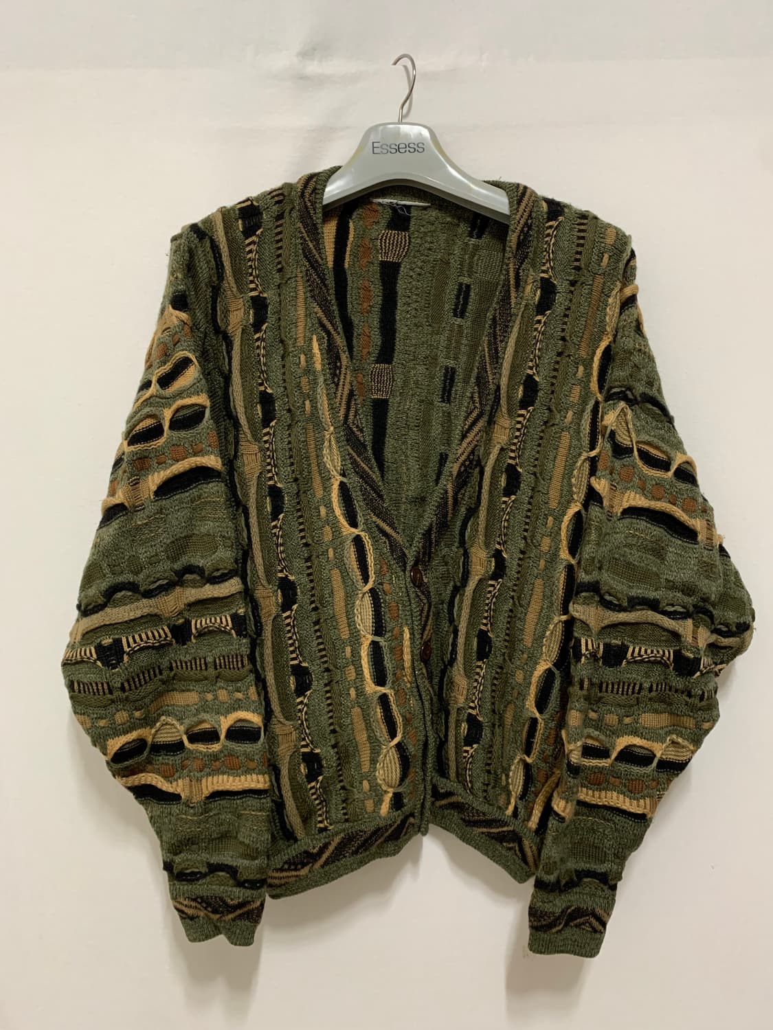 케이블 니트 가디건 상품이미지1