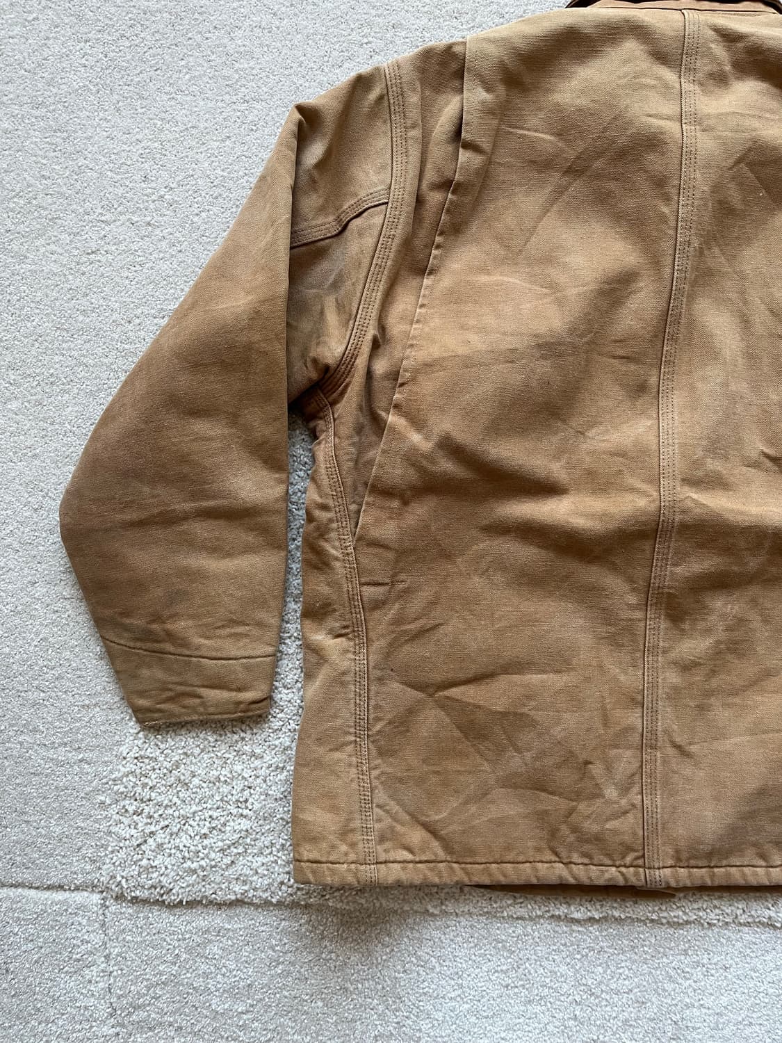 90s 칼하트 디스트로이드 워크 자켓 (103-105) 상품이미지9