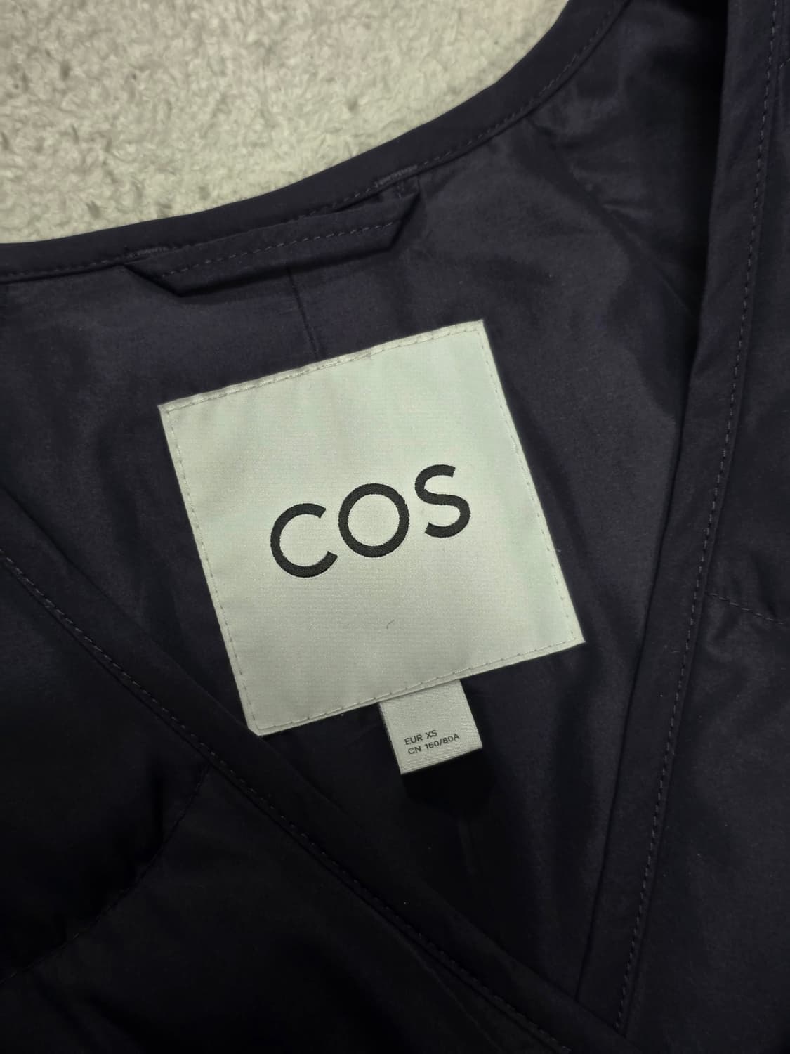 COS 코스 롱라인 패딩 라이너 자켓 상품이미지9