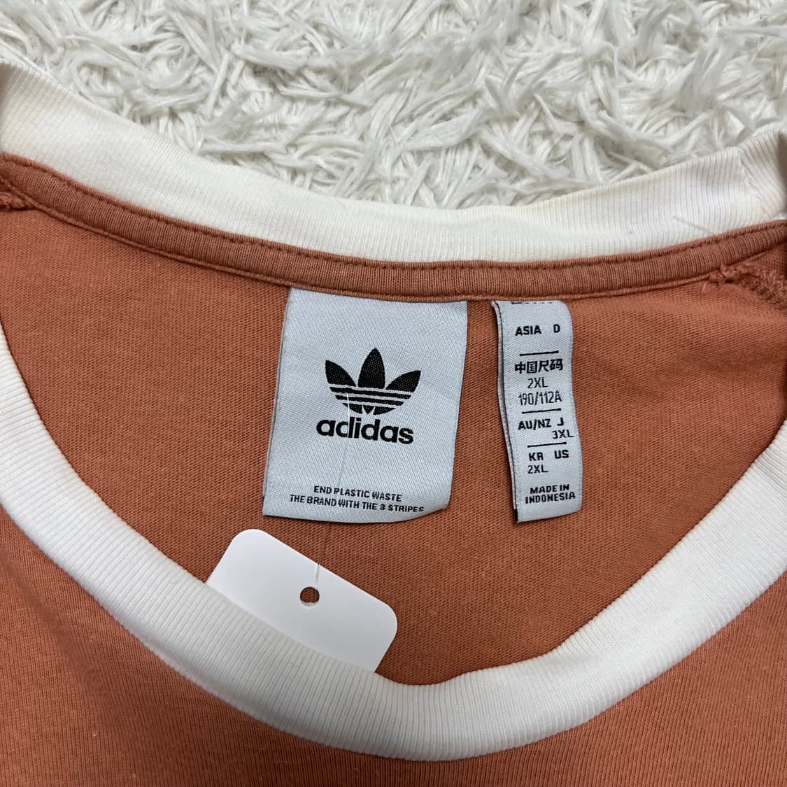 Adidas apricot ringer tee 상품이미지6