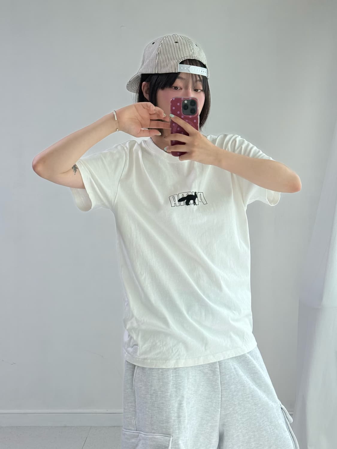 메종키츠네 퓨마 콜라보 반팔 상품이미지2
