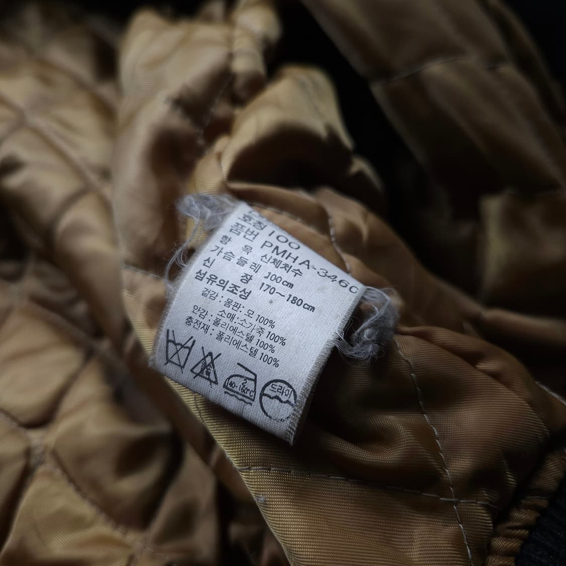 폴로 랄프로렌 90s 아카이브 포니 로고 레더 울 바시티 자켓 상품이미지7