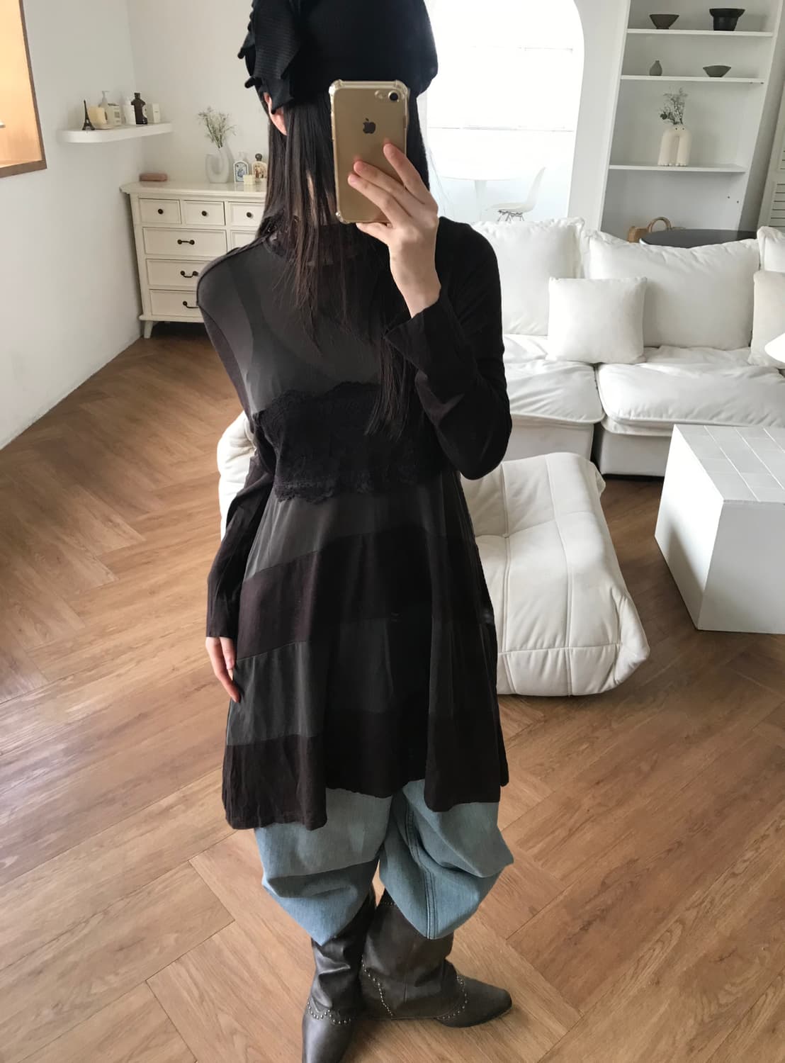 vintage lace one-piece 상품이미지5