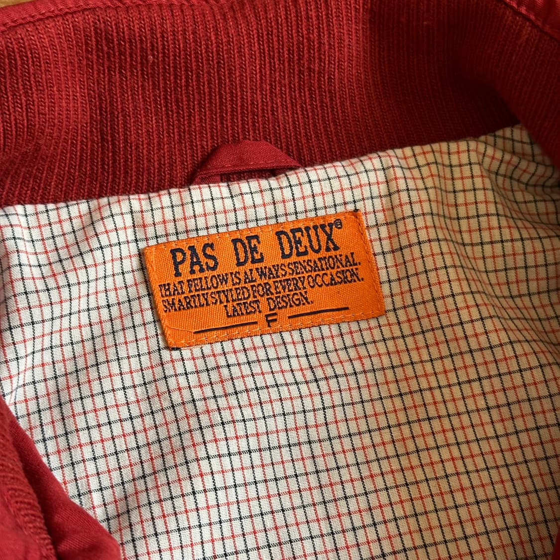 Pas de deux baracuta harrington jacket 상품이미지8