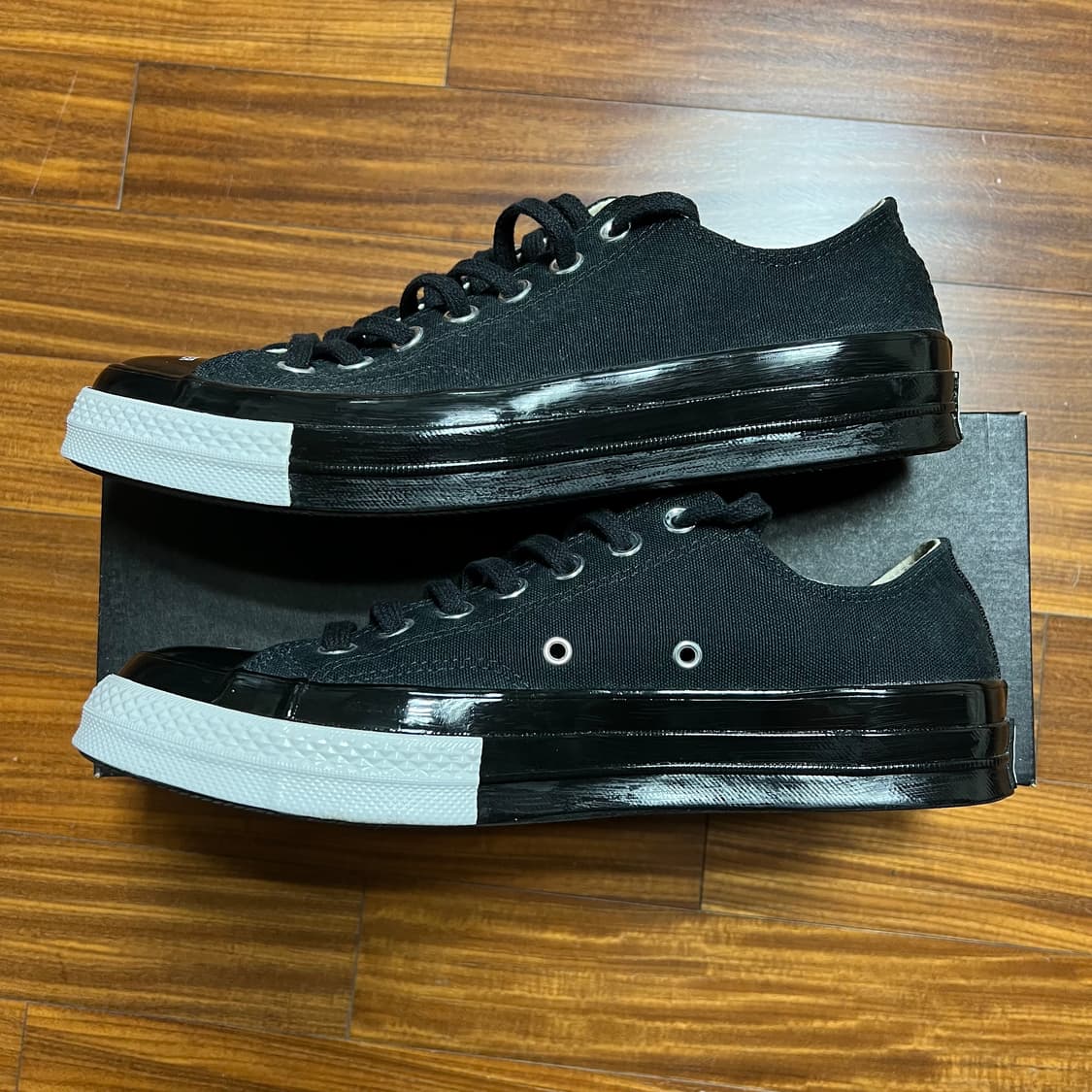 언더커버 컨버스 척 70 로우 블랙 화이트 상품이미지3