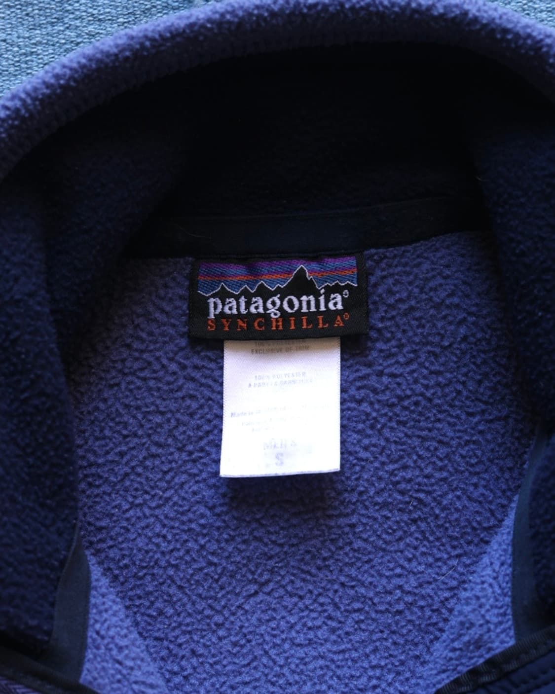 파타고니아 00s 마수피얼 신칠라 플리스 (Raisin Blue) 상품이미지3